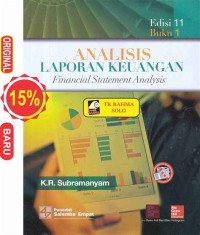 ANALISIS LAPORAN KEUANGAN FINANCIAL STATEMENT ANALYSIS BUKU 1