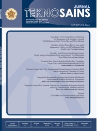 JURNAL INFORMATIKA : JURNAL TEKNOSAINS VOLUME 11, NOMOR 2