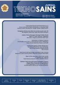 JURNAL INFORMATIKA : JURNAL TEKNOSAINS VOLUME 12, NOMOR 1