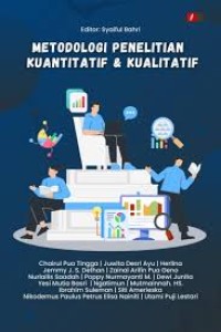 Metodologi Penelitian Kuantitatif & Kualitatif
